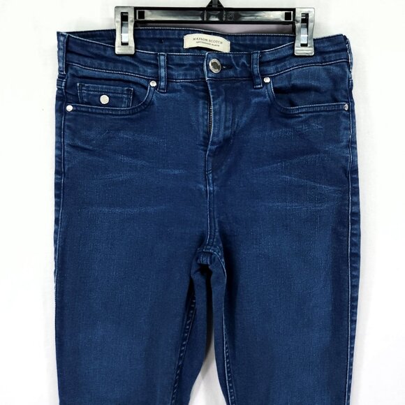 Maison Scotch Haut High Rise Skinny Jeans Size 30X32 Stretch Slimming - Picture 10 of 14